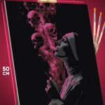 Картина по номерам Девушка Портрет грешная монашка 40x50