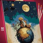 Картина по номерам Мультфильмы Маленький принц 40x50