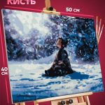 Картина по номерам Клинок рассекающий демонов Аниме Шинобу 40x50