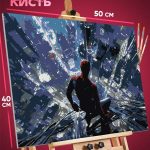 Картина по номерам Marvel Человек-паук 40x50