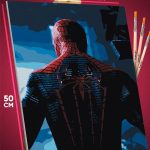 Картина по номерам Marvel Человек-паук 40x50