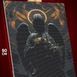 Алмазная мозаика Статуя ангел девушка 40x50