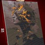 Алмазная мозаика Девушка Арт сюрреализм 40x50