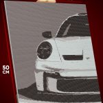Алмазная мозаика Авто Порше 40x50