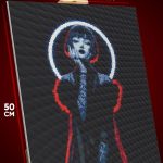 Алмазная мозаика Девушка Арт стильная 40x50
