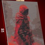 Алмазная мозаика Темная фэнтези рыцарь 40x50