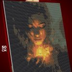 Алмазная мозаика Девушка Арт сюрреализм 40x50