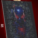 Алмазная мозаика Marvel Человек-паук 40x50