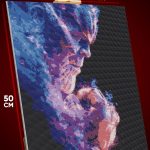 Алмазная мозаика Marvel Танос 40x50