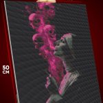 Алмазная мозаика Девушка Портрет грешная монашка 40x50