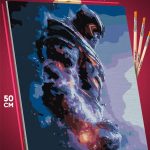 Картина по номерам Marvel Танос 40x50