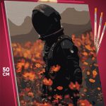 Картина по номерам Человек Арт сюрреализм 40x50