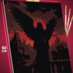 Картина по номерам Религия ангел падший девушка 40x50