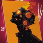 Картина по номерам Парень Арт сюрреализм 40x50