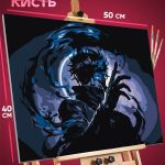Картина по номерам Магическая битва Аниме Годжо Сатору 40x50