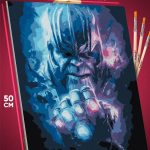 Картина по номерам Marvel Танос 40x50