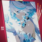 Картина по номерам Геншин Импакт Игра Фурина 40x50