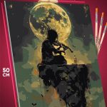 Картина по номерам Человек Арт сюрреализм 40x50
