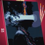 Картина по номерам Человек Арт сюрреализм 40x50