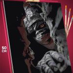 Картина по номерам Человек Арт сюрреализм мумия 40x50