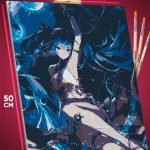 Картина по номерам Vocaloid Мику Хатсуне 40x50