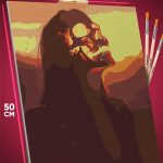 Картина по номерам Человек Арт сюрреализм 40x50