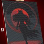Алмазная мозаика Девушка Аниме-арт демон суккуб 40x50