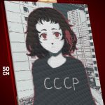 Алмазная мозаика Девушка Аниме-арт Милк-тян 40x50