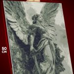 Алмазная мозаика Религия статуя ангел архангел 40x50