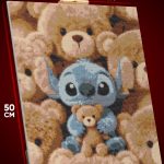 Алмазная мозаика Мультфильмы Дисней Лито и Стич 40x50