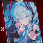 Алмазная мозаика Vocaloid Мику Хатсуне 40x50