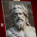 Алмазная мозаика Религия Древняя Греция Зевс бог 40x50