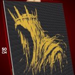 Алмазная мозаика Темная фэнтези король силуэт 40x50