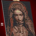 Алмазная мозаика Темная фэнтези девушка королева 40x50
