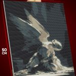 Алмазная мозаика Религия статуя ангел 40x50