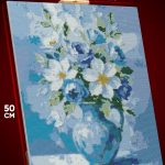 Алмазная мозаика Цветы ваза 40x50