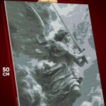 Алмазная мозаика Религия статуя ангел архангел 40x50