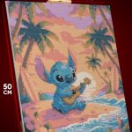 Алмазная мозаика Мультфильмы Дисней Лито и Стич 40x50