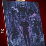 Алмазная мозаика Поднятие уровня в одиночку Аниме 40x50