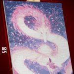 Алмазная мозаика Фэнтези Арт дракон Япония 40x50