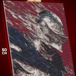 Алмазная мозаика Темная фэнтези рыцарь Dark Souls 40x50