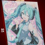 Алмазная мозаика Vocaloid Мику Хатсуне 40x50