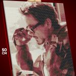 Алмазная мозаика Marvel Железный человек Тони Старк 40x50