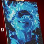 Алмазная мозаика Магическая битва Аниме Годжо Сатору 40x50