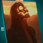 Картина на стену Девушка Арт сюрреализм 40x50