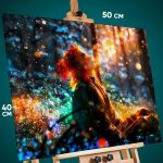 Картина на стену Клинок рассекающий демонов Аниме Ренгоку 40x50