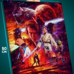 Картина на стену Звездные войны 40x50