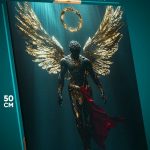 Картина на стену Религия ангел архангел 40x50