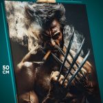 Картина на стену X-Men Росомаха 40x50