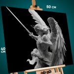 Картина на стену Статуя ангел 40x50